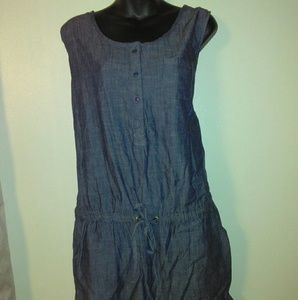 Denim romper